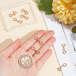 Brass Double Spring Ring Clasps&nbsp;FIND-AB00055