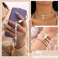 Acrylic Imitation Bone Beads&nbsp;OACR-CJC0022-004