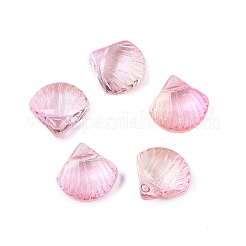 Baking Paint Transparent Glass Charms&nbsp;DGLA-N005-11