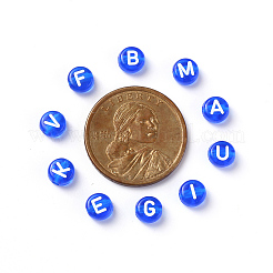 Transparent Blue Acrylic Beads&nbsp;TACR-YW0001-08B