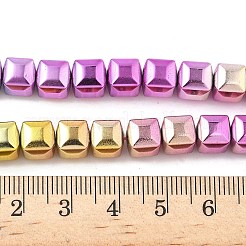 Electroplated Synthetic Non-magnetic Hematite Beads Strands&nbsp;G-A263-H01-05