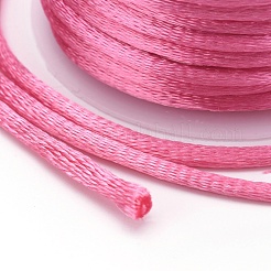 Nylon Satin Rattail Cords&nbsp;NWIR-L006-2mm-06