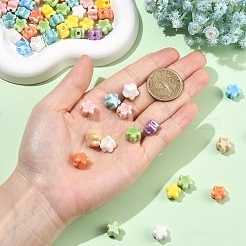 30Pcs Handmade Porcelain Bead&nbsp;PORC-YW0001-75