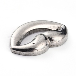 Non-Tarnish 304 Stainless Steel Linking Rings&nbsp;STAS-G242-08P