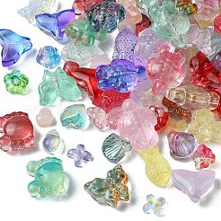 120Pcs 12 Style Transparent Glass Beads Sets&nbsp;GLAA-FS0001-69