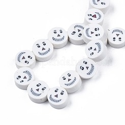 Handmade Polymer Clay Bead Strands&nbsp;CLAY-S096-038
