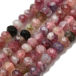 Natural Multicolor Tourmaline Beads Strands&nbsp;G-D110-E02-05