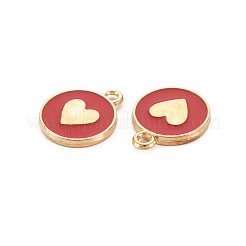 Alloy Enamel Pendants&nbsp;ENAM-S121-181D