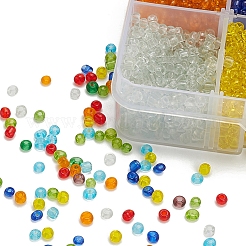 8 Colors Glass Seed Beads&nbsp;SEED-YW0001-55
