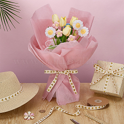 Heart Cotton Ribbon&nbsp;OCOR-WH0101-138C