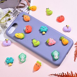 20Pcs 10 Style Opaque Resin Cabochons&nbsp;sgCRES-SZ0001-18