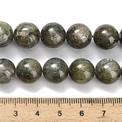 Natural Green Kyanite Beads Strands&nbsp;G-H335-B05-12mm
