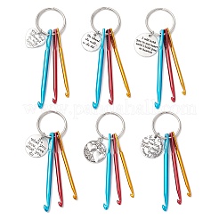 Aluminum Crochet Hooks Keychain&nbsp;KEYC-JKC01013