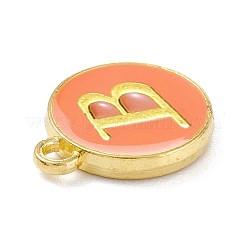 Golden Plated Alloy Enamel Charms&nbsp;X-ENAM-Q437-11B