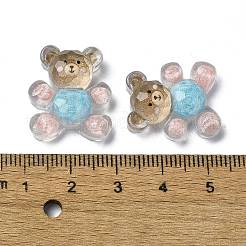 Transparent Epoxy Resin Decoden Cabochons&nbsp;CRES-I030-15A