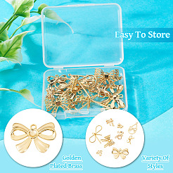 18Pcs 9 Styles Brass Pendants&nbsp;KK-TA0001-87