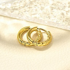 304 Stainless Steel Hoop Earrings for Women&nbsp;EJEW-M068-16A-G