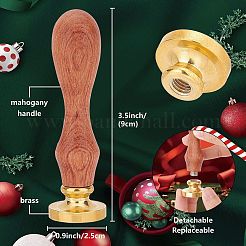 Christmas Wax Seal Stamp Set&nbsp;AJEW-WH20040-002