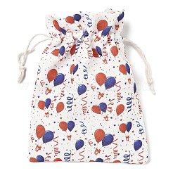 Christmas Theme Cloth Printed Storage Bags&nbsp;LS-ABAG-F010-02C-06