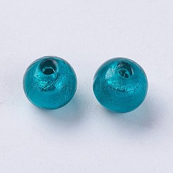 Handmade Silver Foil Lampwork Beads&nbsp;LAMP-J089-P11