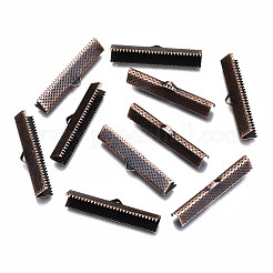 Iron Ribbon Crimp Ends&nbsp;IFIN-R228-09R