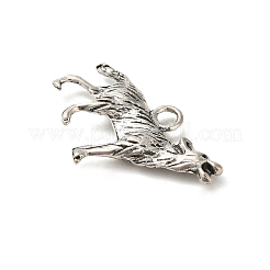 Alloy Howling Wolf Pendants&nbsp;EJ1753