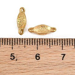 Embossed 304 Stainless Steel Connector Charms&nbsp;SA-CBA2B73-06G