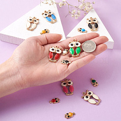 Alloy Enamel Pendants&nbsp;ENAM-BT0001-02