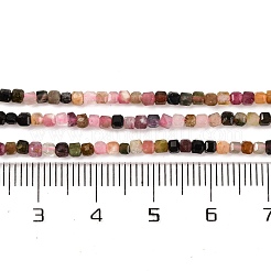 Natural Multicolor Tourmaline Beads Strands&nbsp;G-F770-A01-02