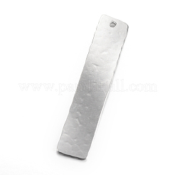 Non-Tarnish 201 Stainless Steel Textured Pendants&nbsp;X-STAS-S055-30