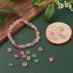 6 Style Imitation Gemstone & Opal Style Resin Beads and Glass Beads&nbsp;RESI-YW0001-14