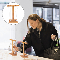 Bamboo Cable Cord Display Stands&nbsp;ODIS-WH0027-019