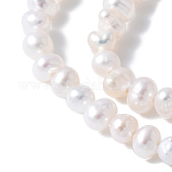 Natural Cultured Freshwater Pearl Beads Strands&nbsp;PEAR-I007-07F-01A