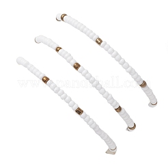 3Pcs Synthetic Turquoise Beads Stretch Bracelets for Women&nbsp;BJEW-JB13493