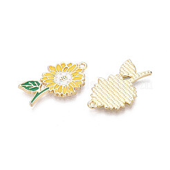 Alloy Enamel Pendants&nbsp;ENAM-T024-32C-G