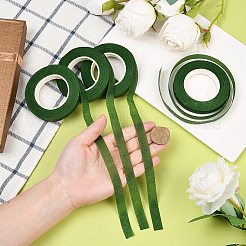 4 Rolls DIY Rubber-coated Iron Floriculture Tape&nbsp;DIY-SP0006-11C