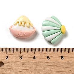 Beach Theme Opaque Resin Decoden Cabochons&nbsp;RESI-D009-05