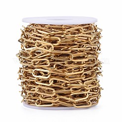 304 Stainless Steel Paperclip Chains&nbsp;CHS-F011-01A-G