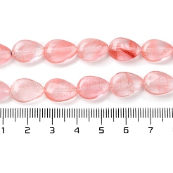 Cherry Quartz Glass Beads Strands&nbsp;G-K357-A05-01