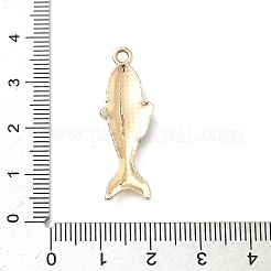 Alloy Enamel Pendants&nbsp;PALLOY-P313-09B-G01