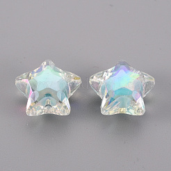 Transparent Acrylic Beads&nbsp;TACR-S152-18D