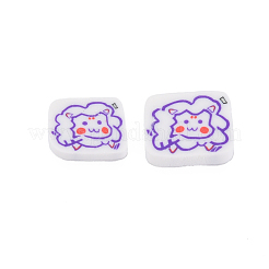 Handmade Polymer Clay Cabochons&nbsp;CLAY-N006-140