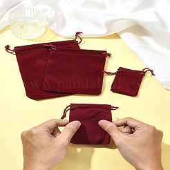 30Pcs Rectangle Velvet Pouches&nbsp;TP-FS0001-02B