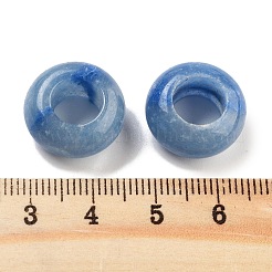 Dyed & Heated Natural Blue Aventurine Beads&nbsp;G-C134-02E