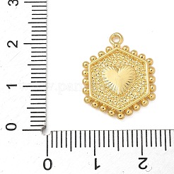 Brass Pendants&nbsp;KK-B126-01G-L