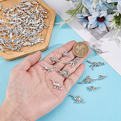 120Pcs 6 Styles Tibetan Style Alloy Pendants&nbsp;FIND-ME0003-01