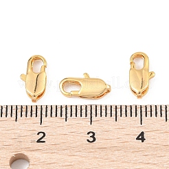 SHEGRACE Brass Lobster Claw Clasps&nbsp;XGR0006G-07G