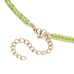 Natural Pearl & & Shell Star & Seed Beaded Necklace for Women&nbsp;NJEW-JN04314