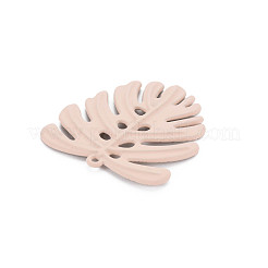 Spray Painted Alloy Pendants&nbsp;PALLOY-T077-117G-RS