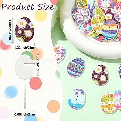 50Pcs 2-Hole Wood Buttons&nbsp;BUTT-CJC0004-02